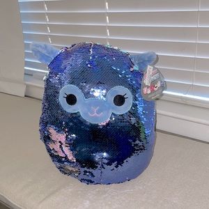 Mauve Full Sequin Alpaca Squishmallow